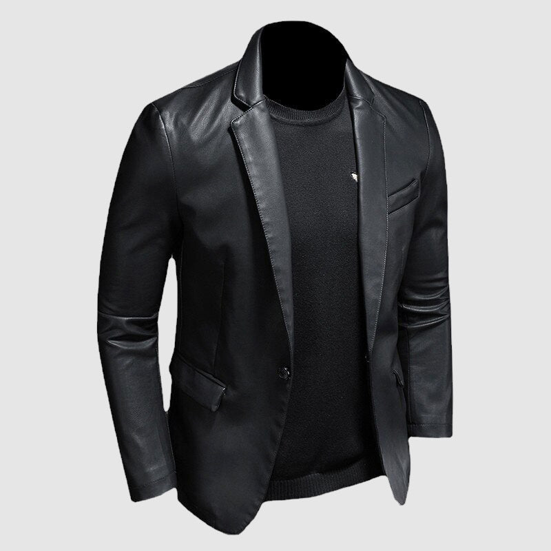 Valenzora | Elegant leather jacket