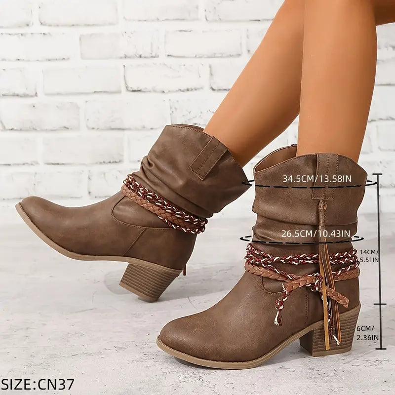 Valenzora | Western boots with cowboy look