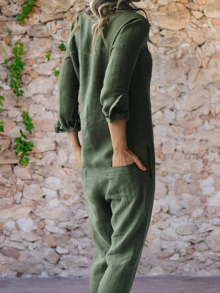 Valenzora | Eleganter Baumwoll-Jumpsuit