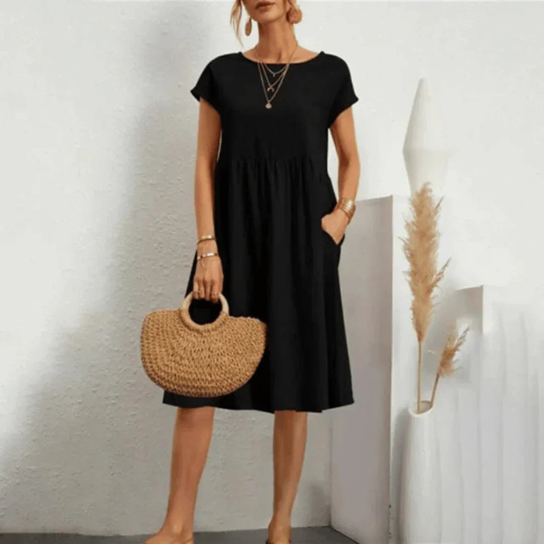 Summer dress made of cotton