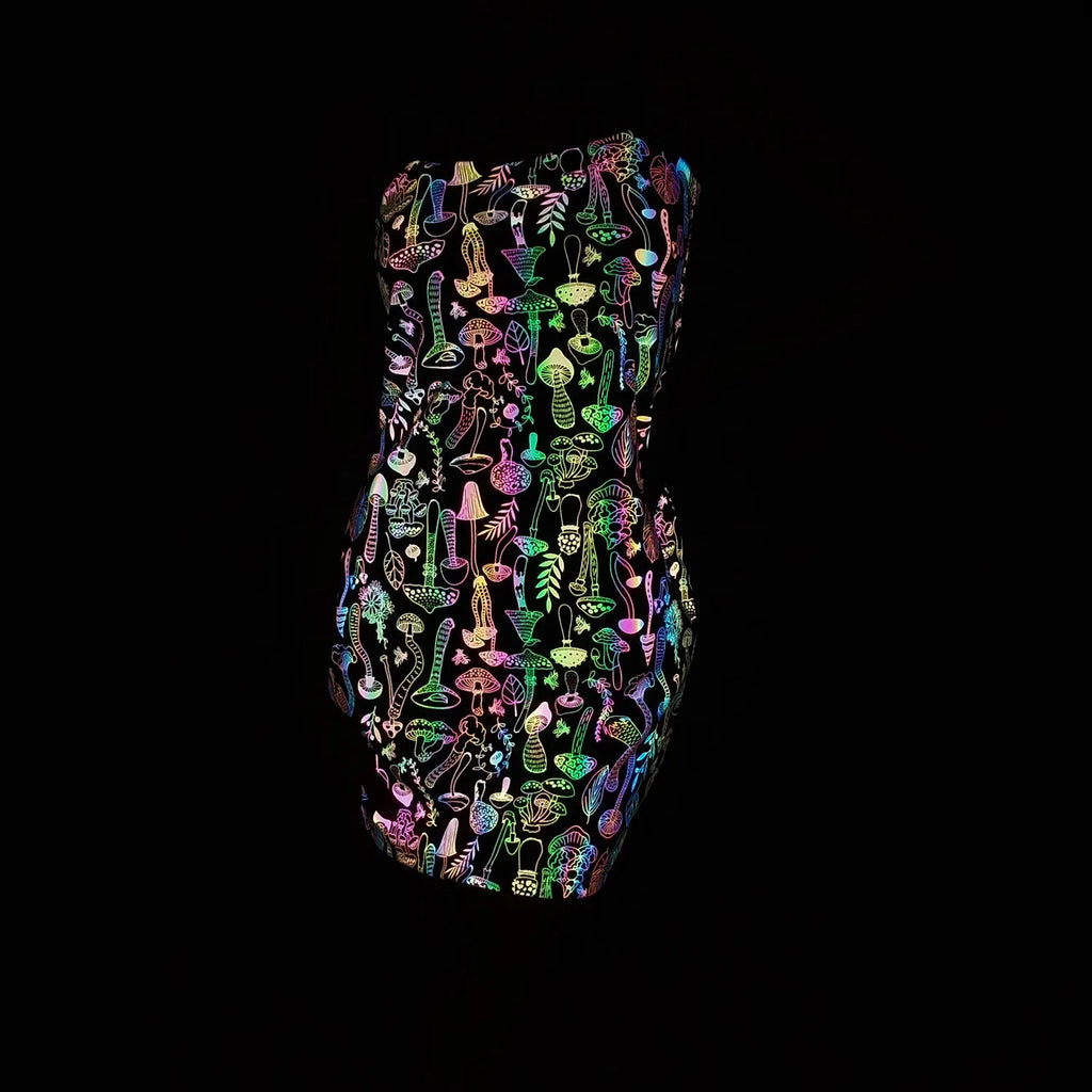 Valenzora | Luminous party dress with glow-in-the-dark effect
