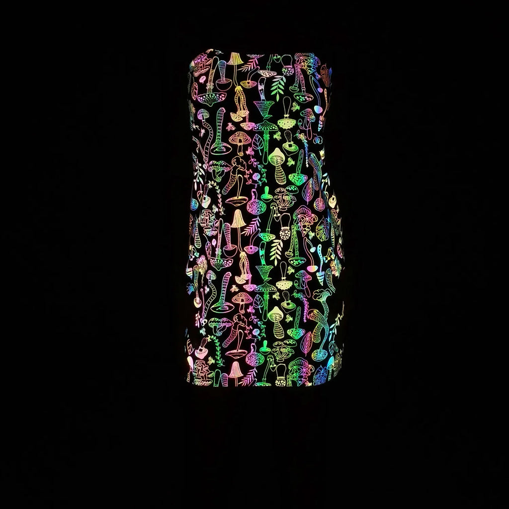 Valenzora | Luminous party dress with glow-in-the-dark effect