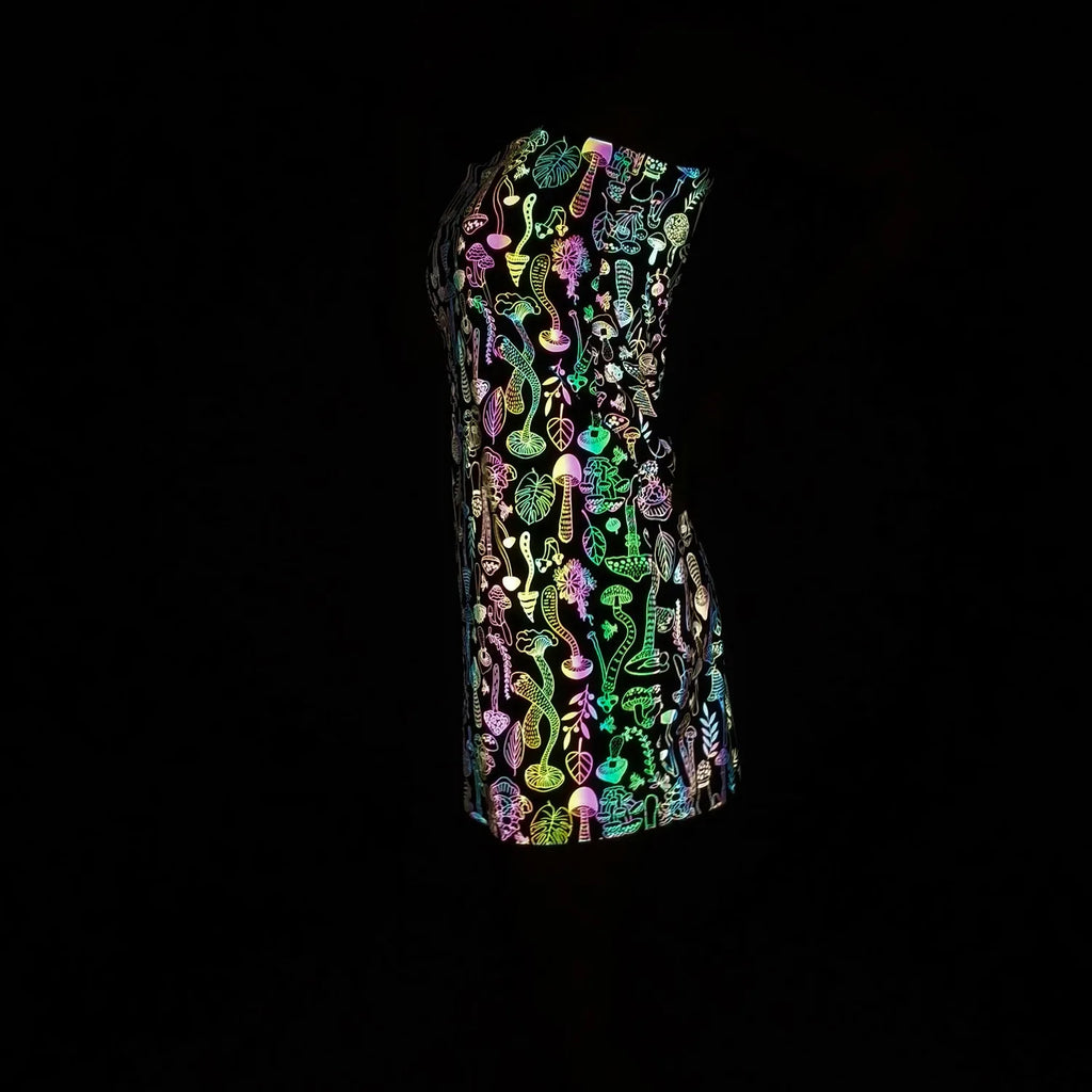 Valenzora | Luminous party dress with glow-in-the-dark effect