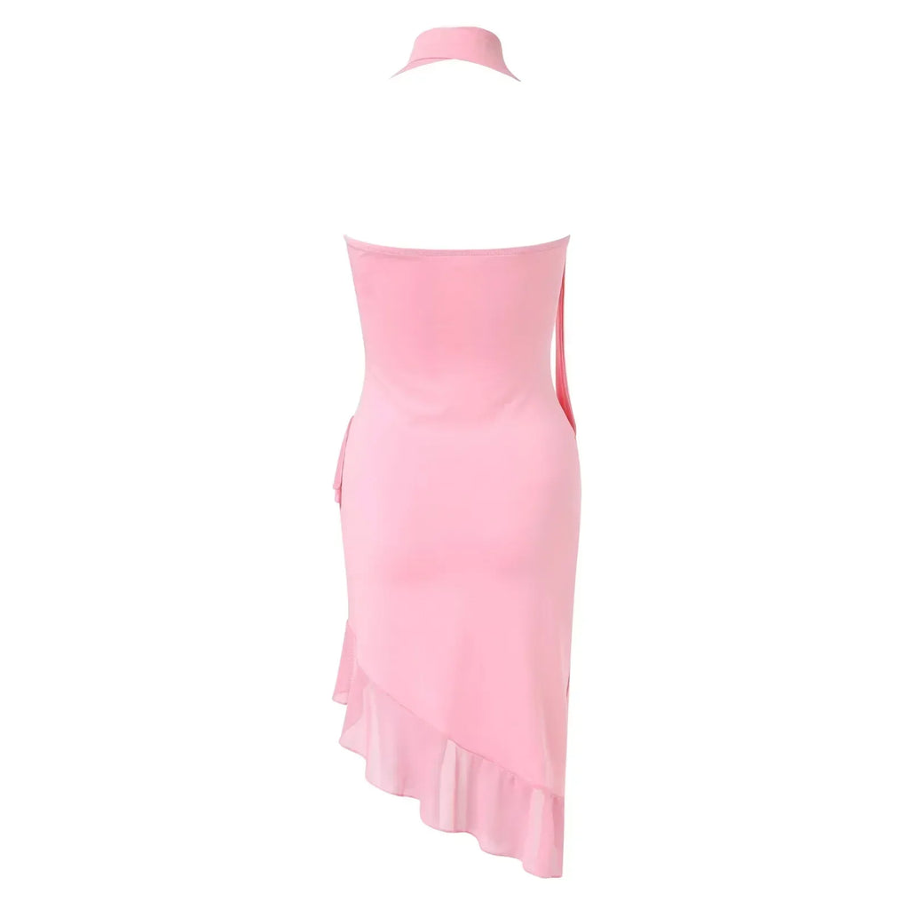 Sophia™ - Elegant halterneck dress