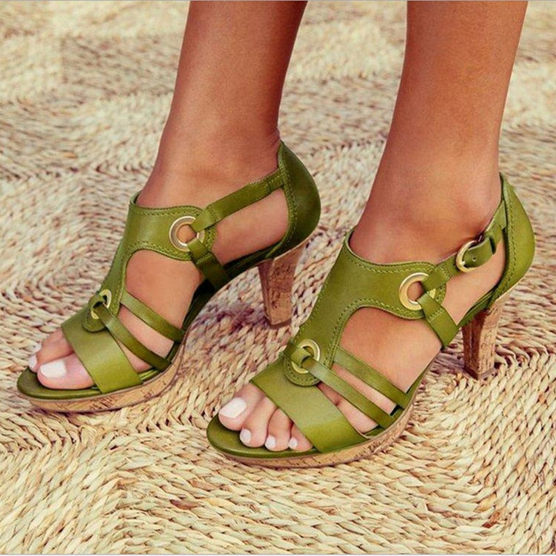 Valenzora | PU leather bohemian style sandal