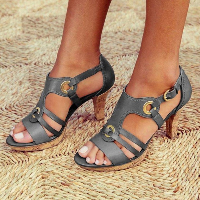 Valenzora | PU leather bohemian style sandal