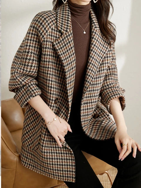 Valenzora | Karierter Blazer für Damen