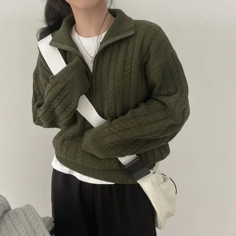 Valenzora | Zip Pullover