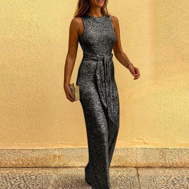 Valenzora | Damen-Glitzer-Overall