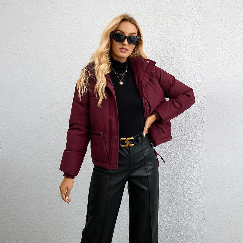 Parka Padded Jacket | Short Winter Jacket for Women