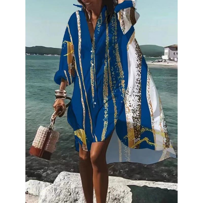 Women's V-neck dress