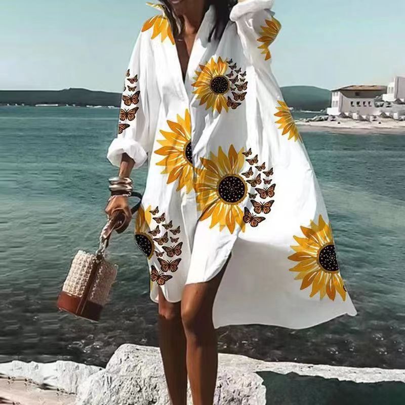 Women's V-neck dress