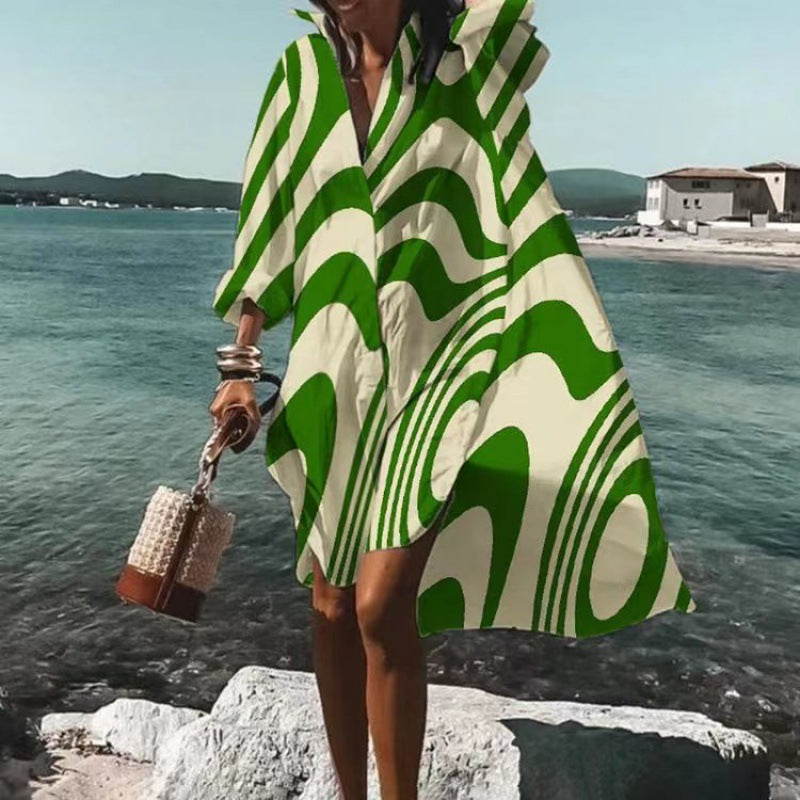 Women's V-neck dress