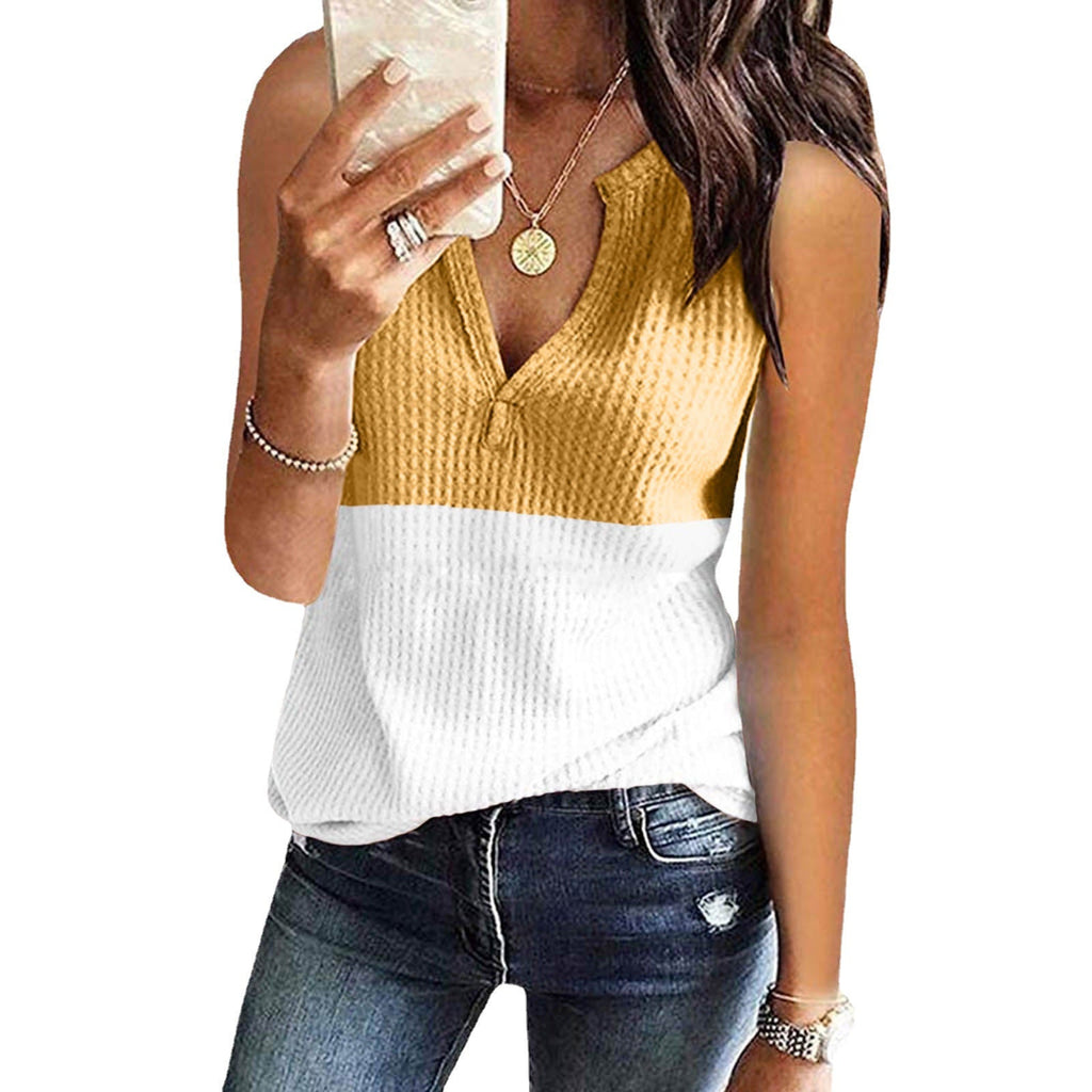 Women's sleeveless top size