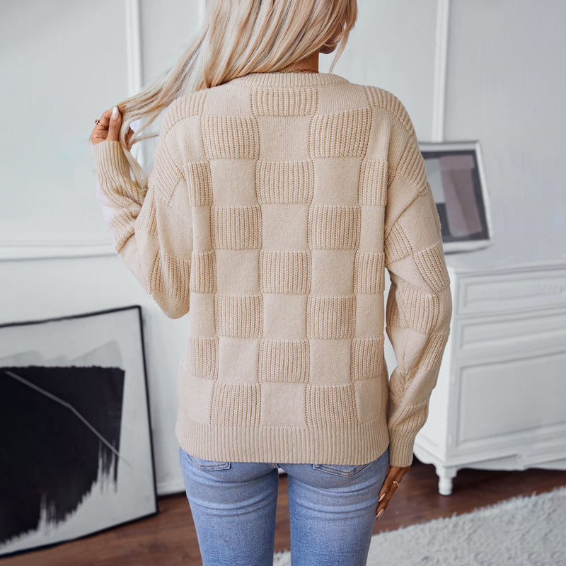 Valenzora | Lässiger Strickpullover