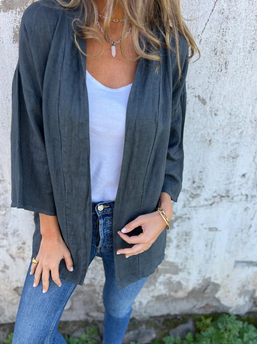Women's casual summer jacket size