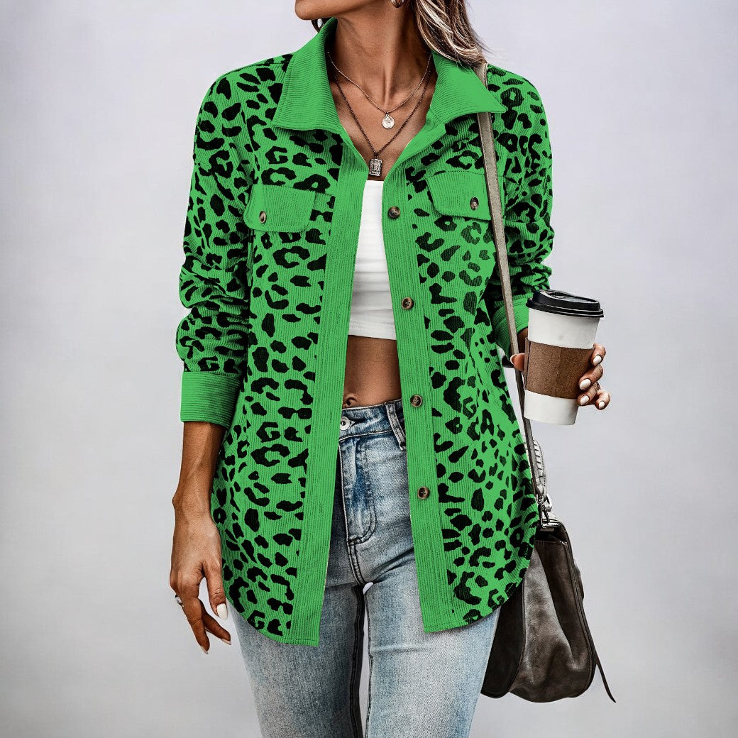 Valenzora | Stylish leopard-print jacket