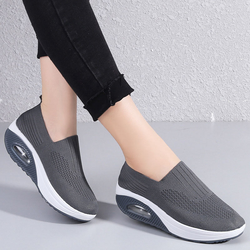 Valenzora | Breathable Slip-on Sneakers with Ergonomic Sole for Women