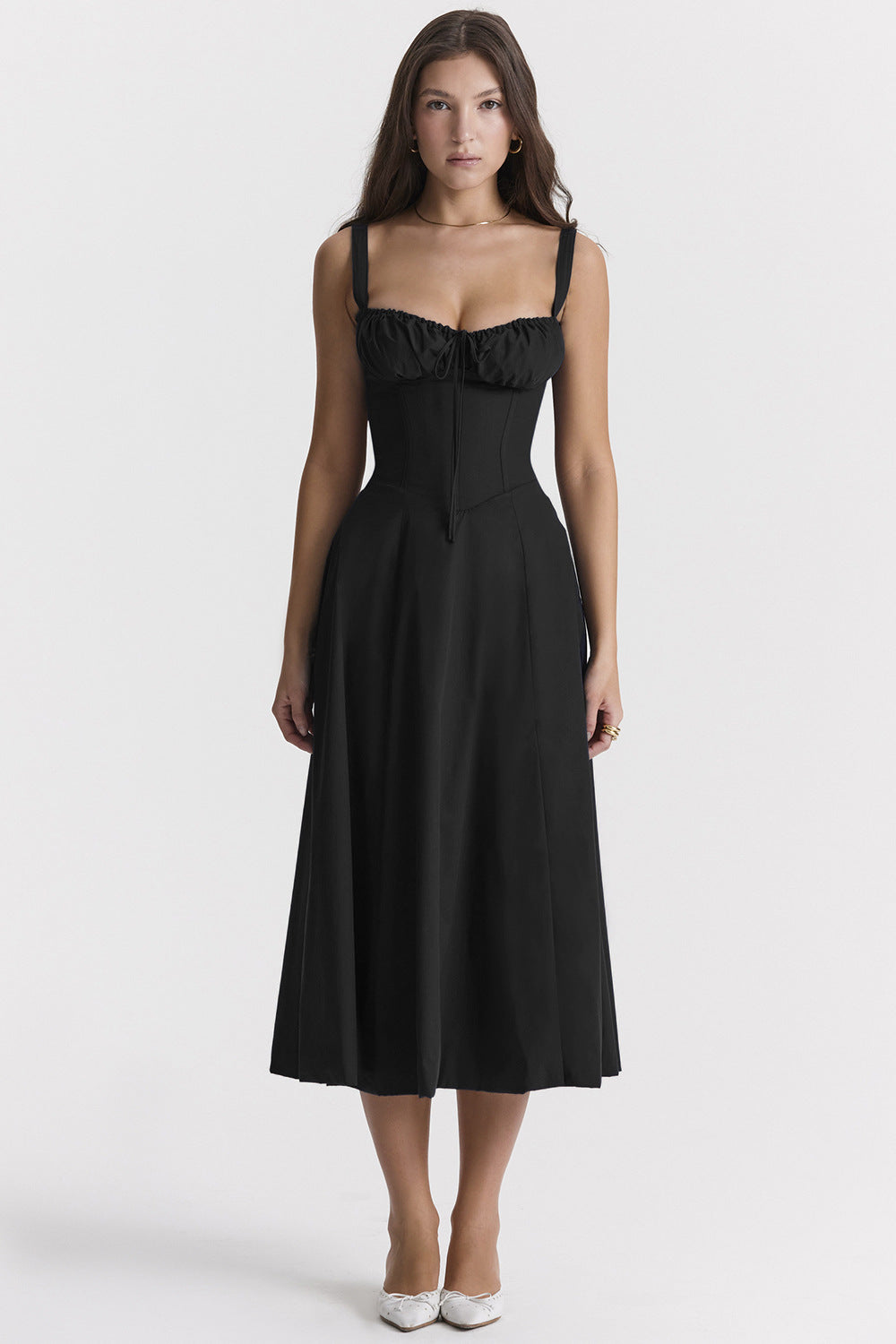 Waist dress bustier design