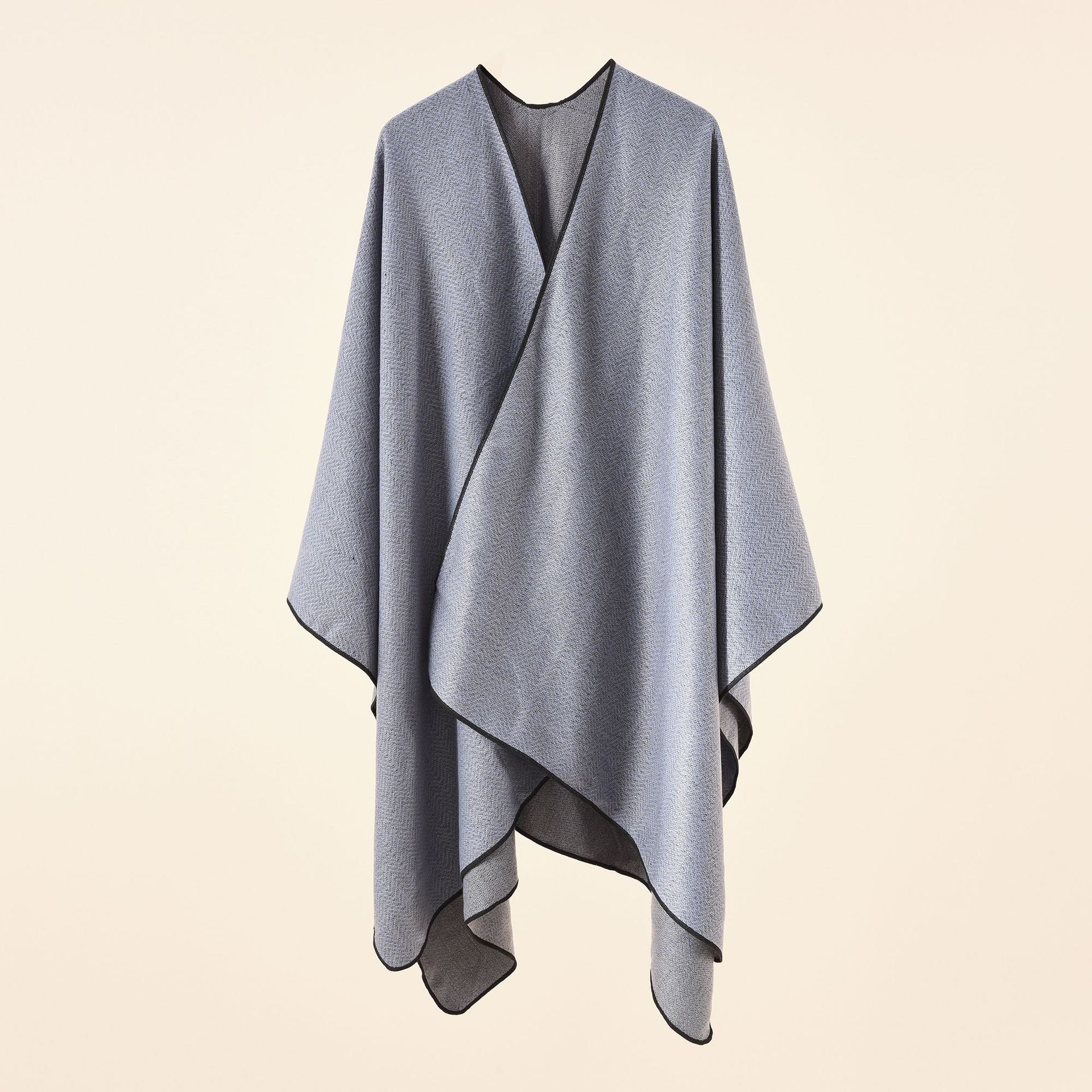 Women's elegant wrap jacket made of high-quality fabric with a modern herringbone pattern, size [size missing]