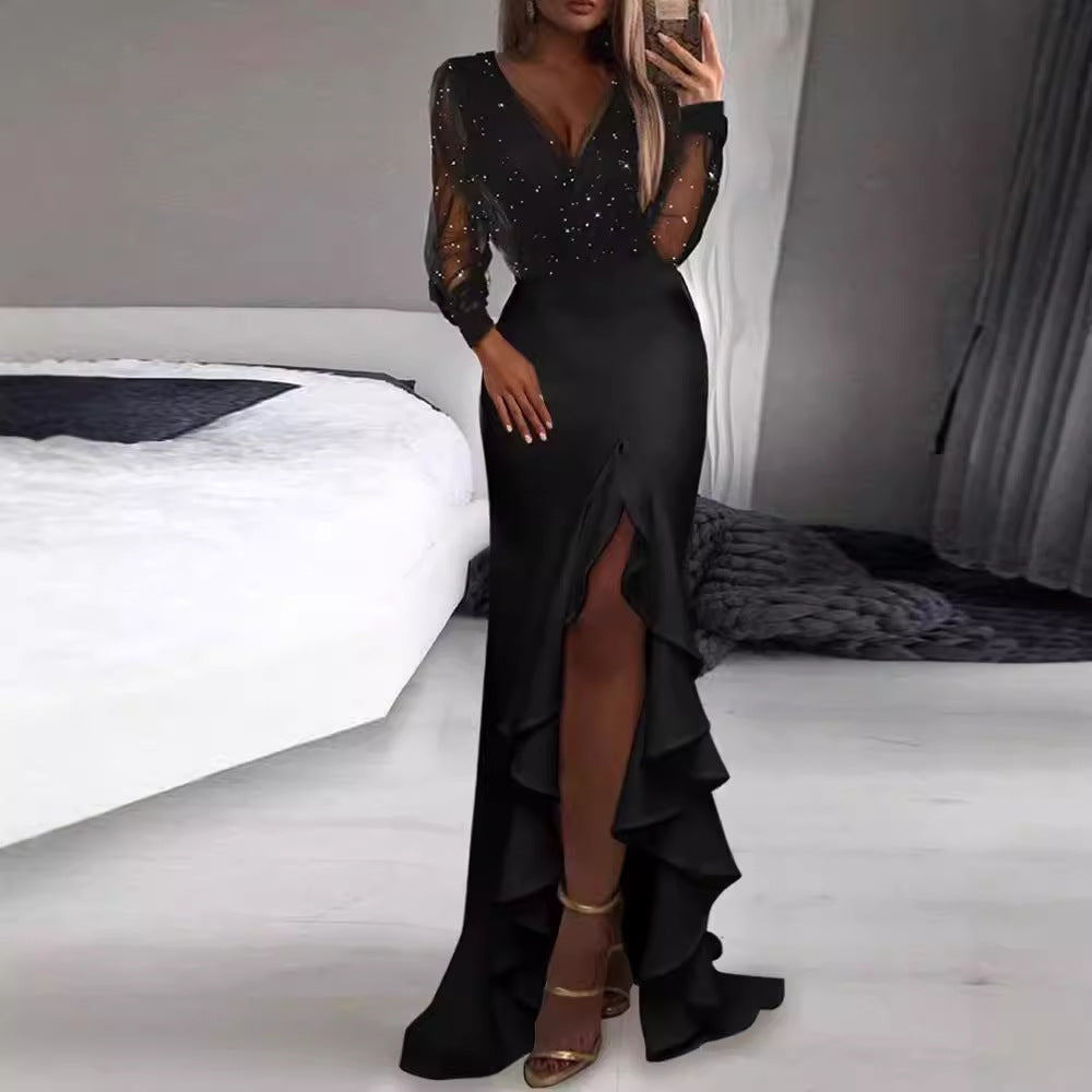 Valenzora | Elegantes Pendler-Maxikleid