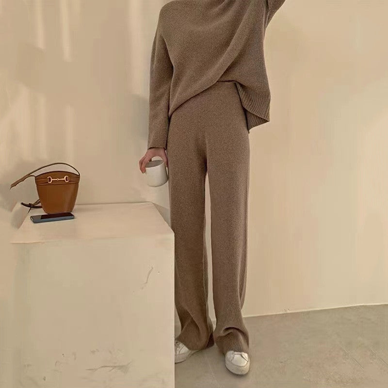 Valenzora | Straight-leg wide-leg trouser suit
