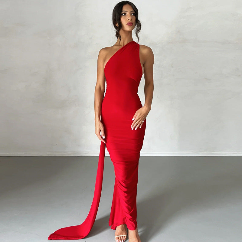 Valenzora | Sexy Backless Slim Fit Sleeveless Elegant Evening Dress