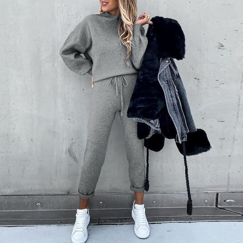 Valenzora | Lace-up trousers two-piece set