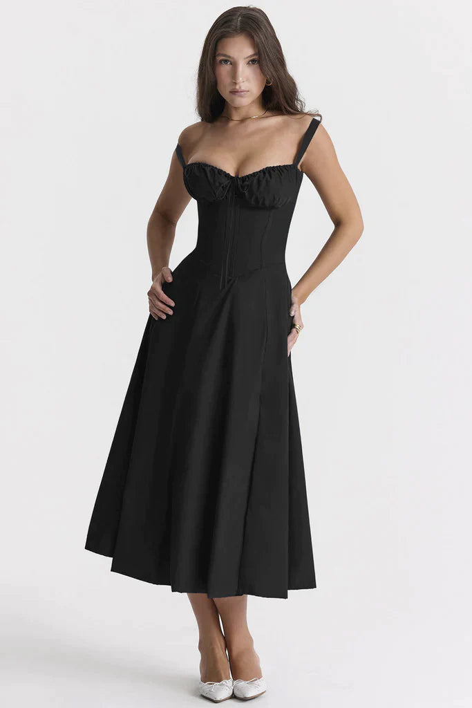 Valenzora | Bustier dress with waist shaping