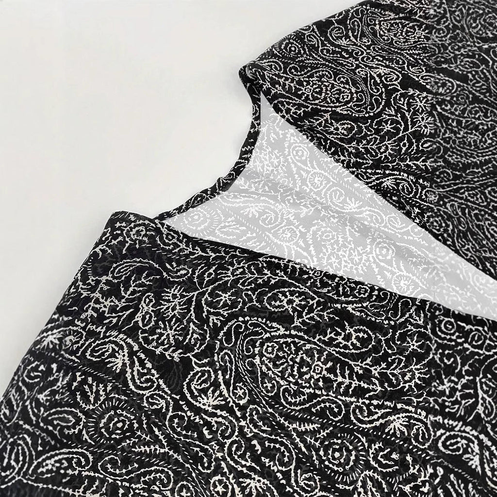 Women's casual kaftan jacket in a modern ethnic design, size Valenzora