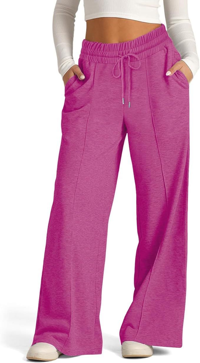 Women's comfortable and casual leisure trousers with elasticated waistband and side pockets, size