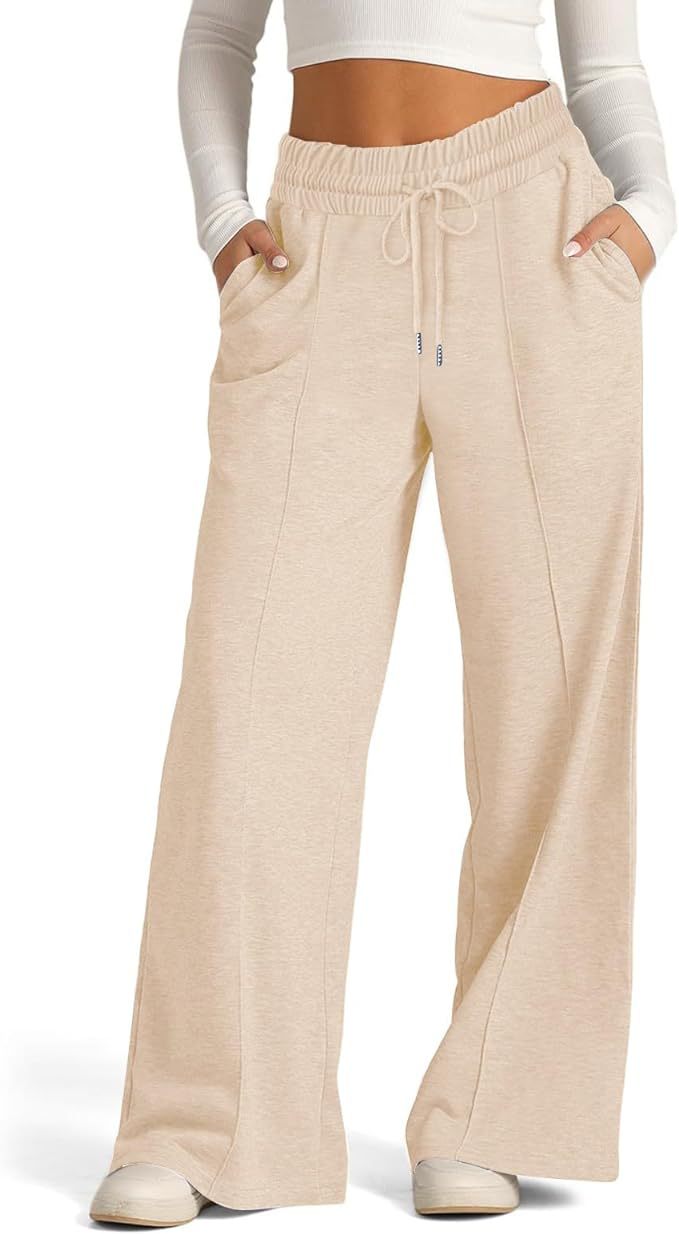Women's comfortable and casual leisure trousers with elasticated waistband and side pockets, size