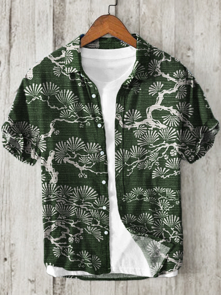 Valenzora | Japanese shirt made of linen blend