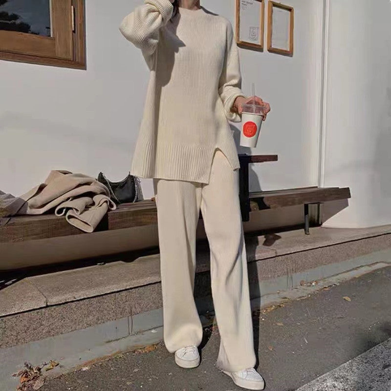 Valenzora | Straight-leg wide-leg trouser suit