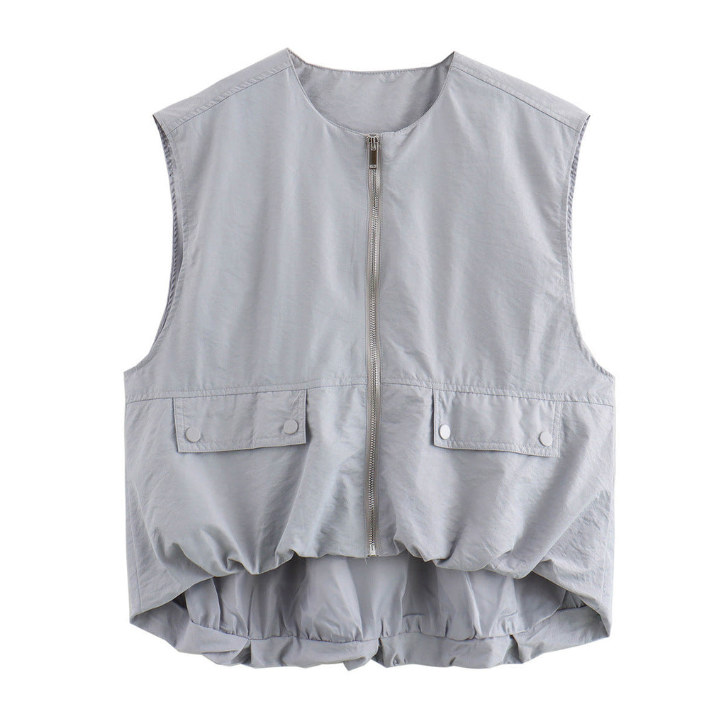 ValenzoraMODE | Lässige Strickjackenweste Tanktop