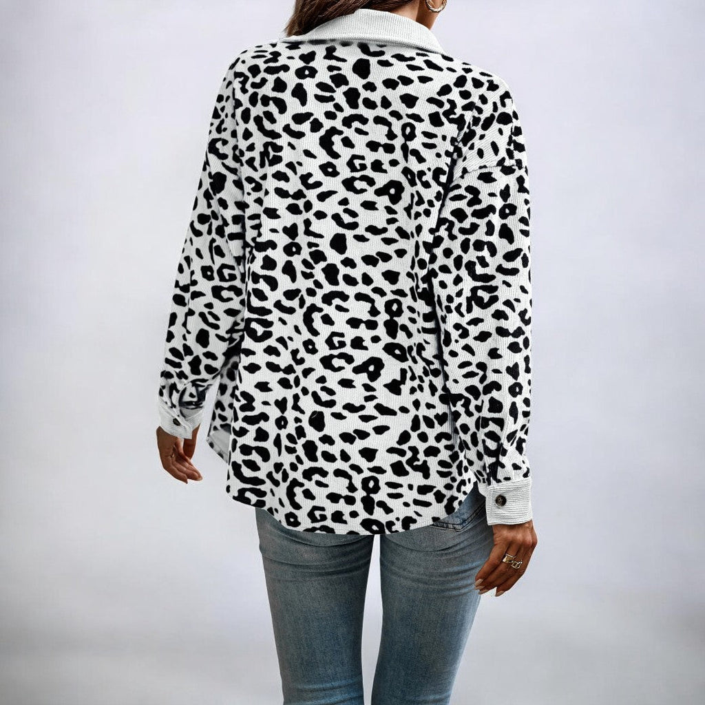 Valenzora | Stylish leopard-print jacket