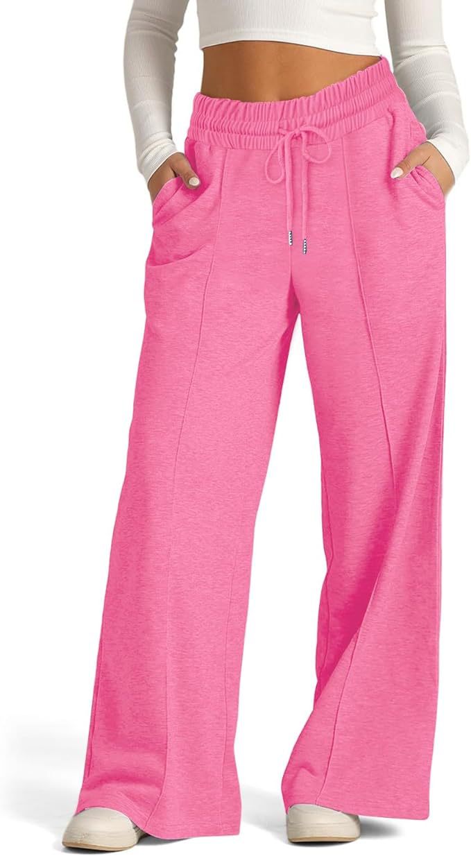 Women's comfortable and casual leisure trousers with elasticated waistband and side pockets, size