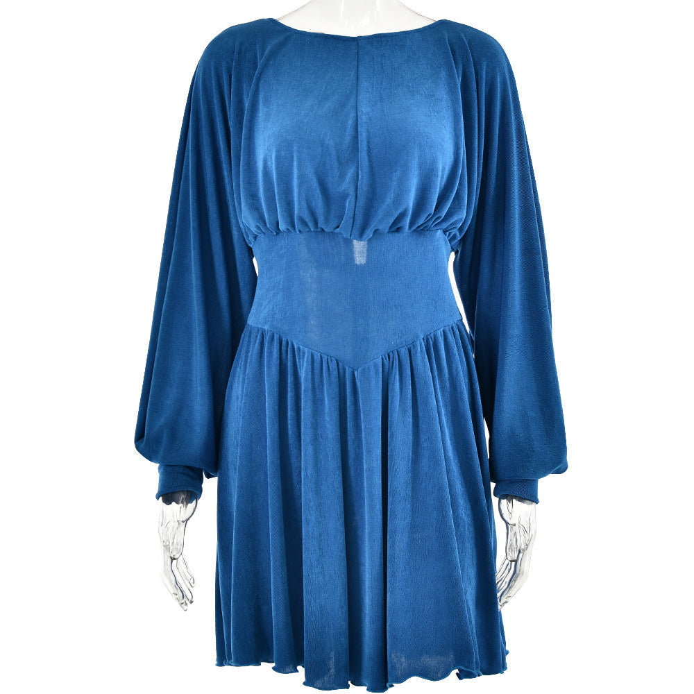 Damenabendkleid mit weiten Ärmeln und schmeichelhaftem Schnitt, Größe S