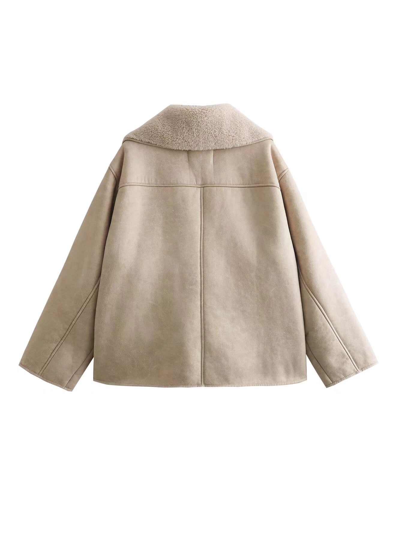 Valenzora | Klassische Kurze Lederjacke für Damen