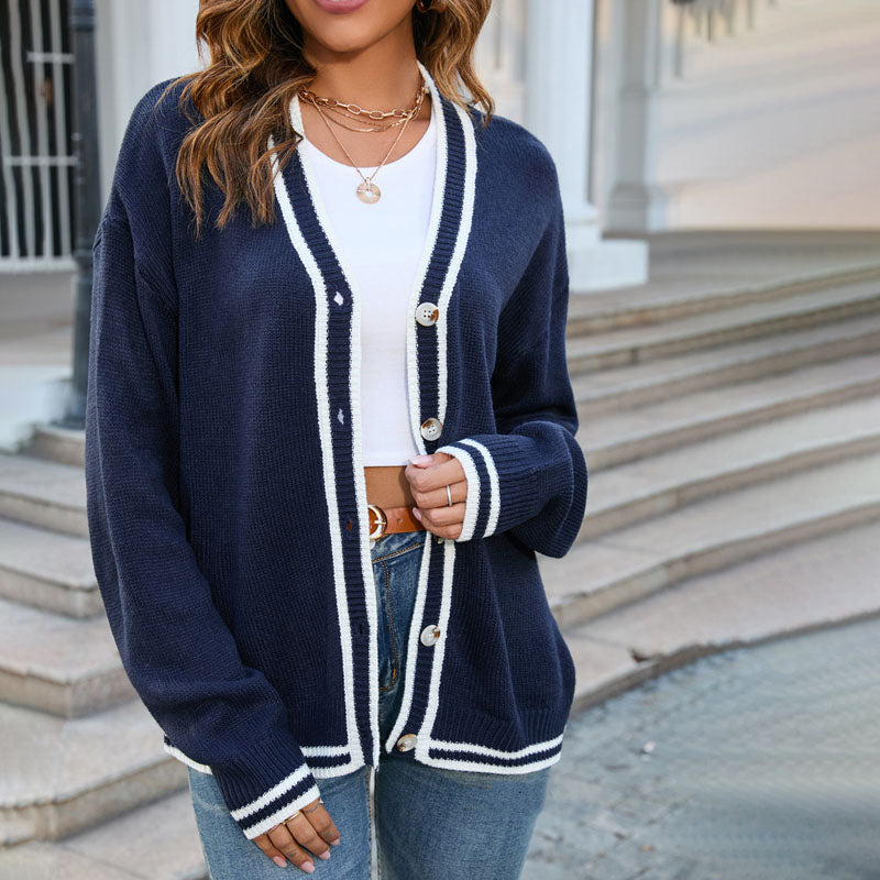 Valenzora | Klassische Strickjacke