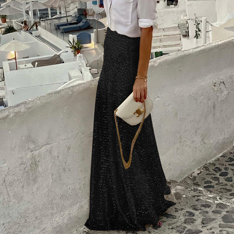 Valenzora | Sequined Long Skirt