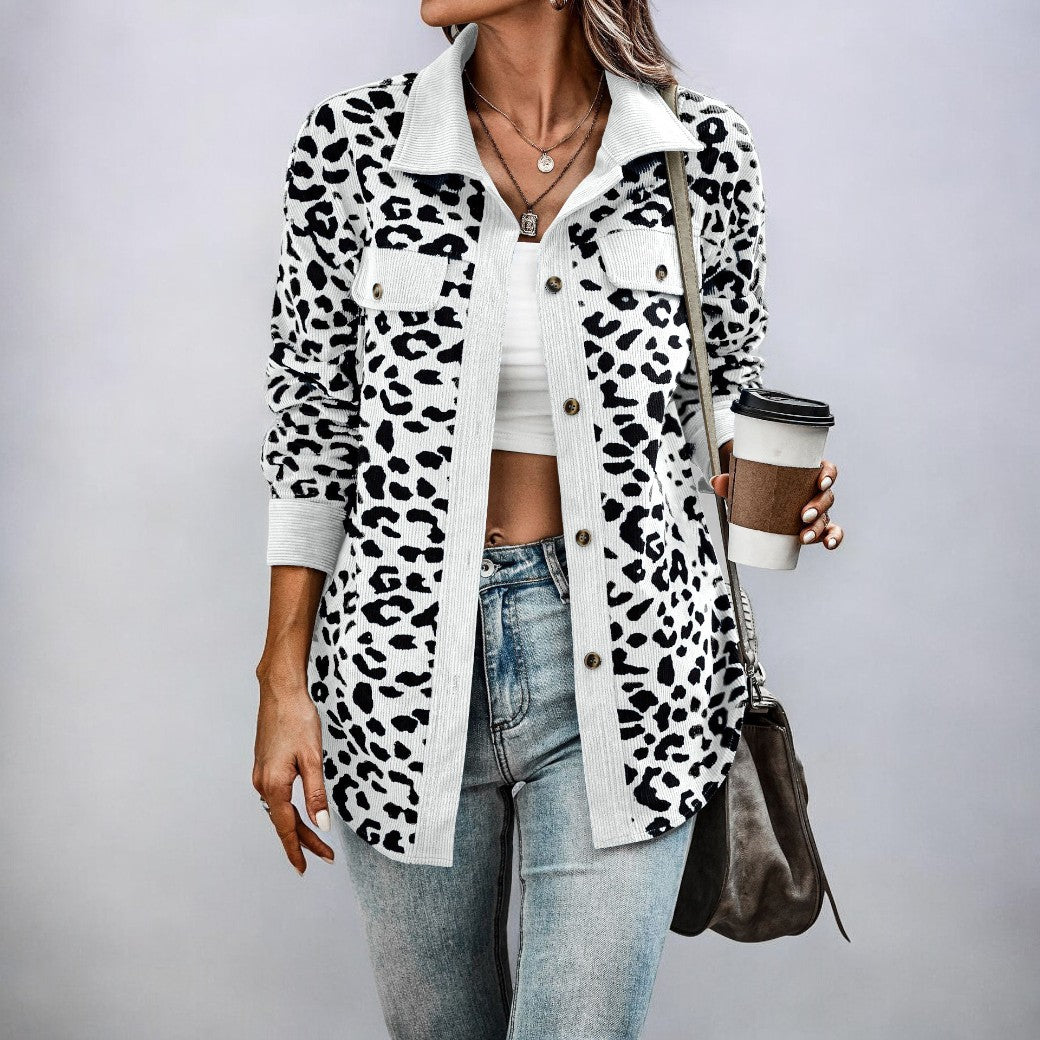 Valenzora | Stylish leopard-print jacket