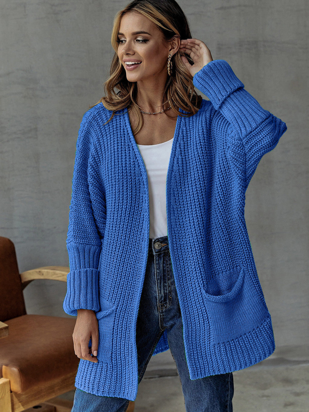 Valenzora | Oversized Strickcardigan Für Komfortable Styles