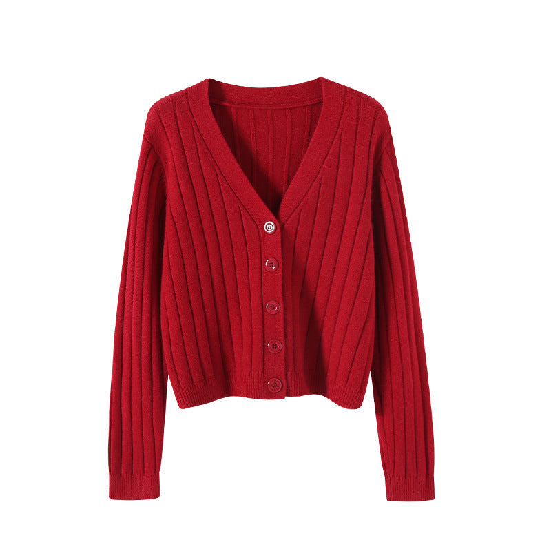 Valenzora | Damen-Strickpullover mit Schnürung und V-Ausschnitt