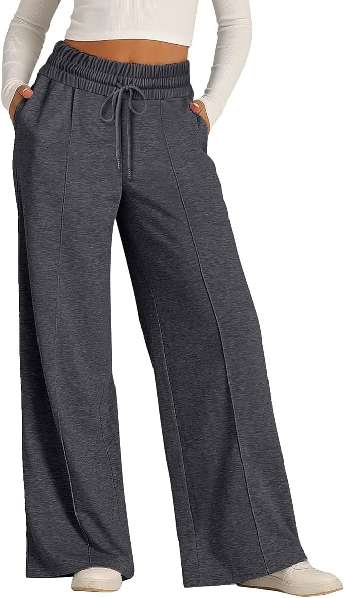 Women's comfortable and casual leisure trousers with elasticated waistband and side pockets, size