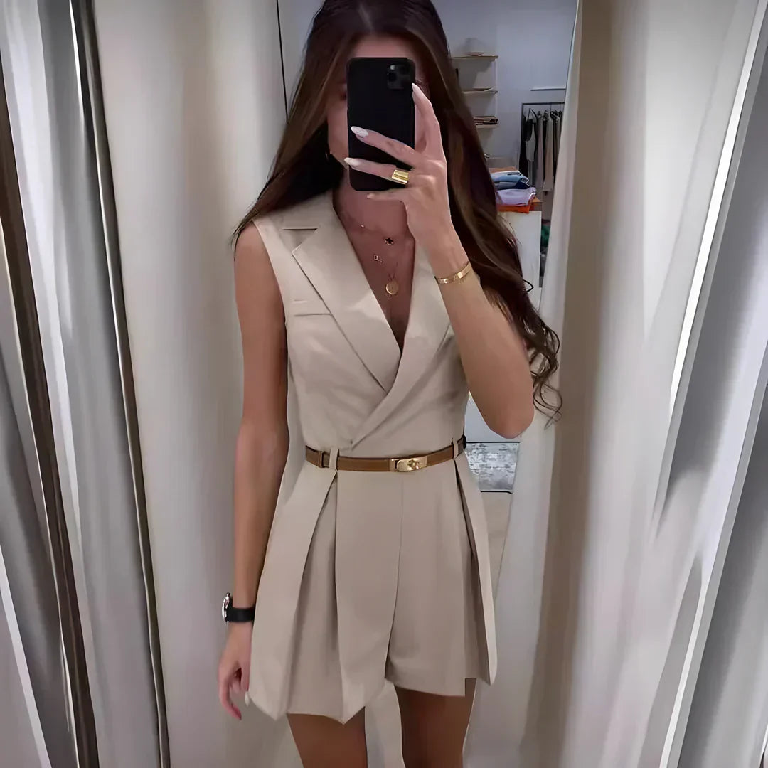 FRANCESCA™ | Eleganter ärmelloser Overall