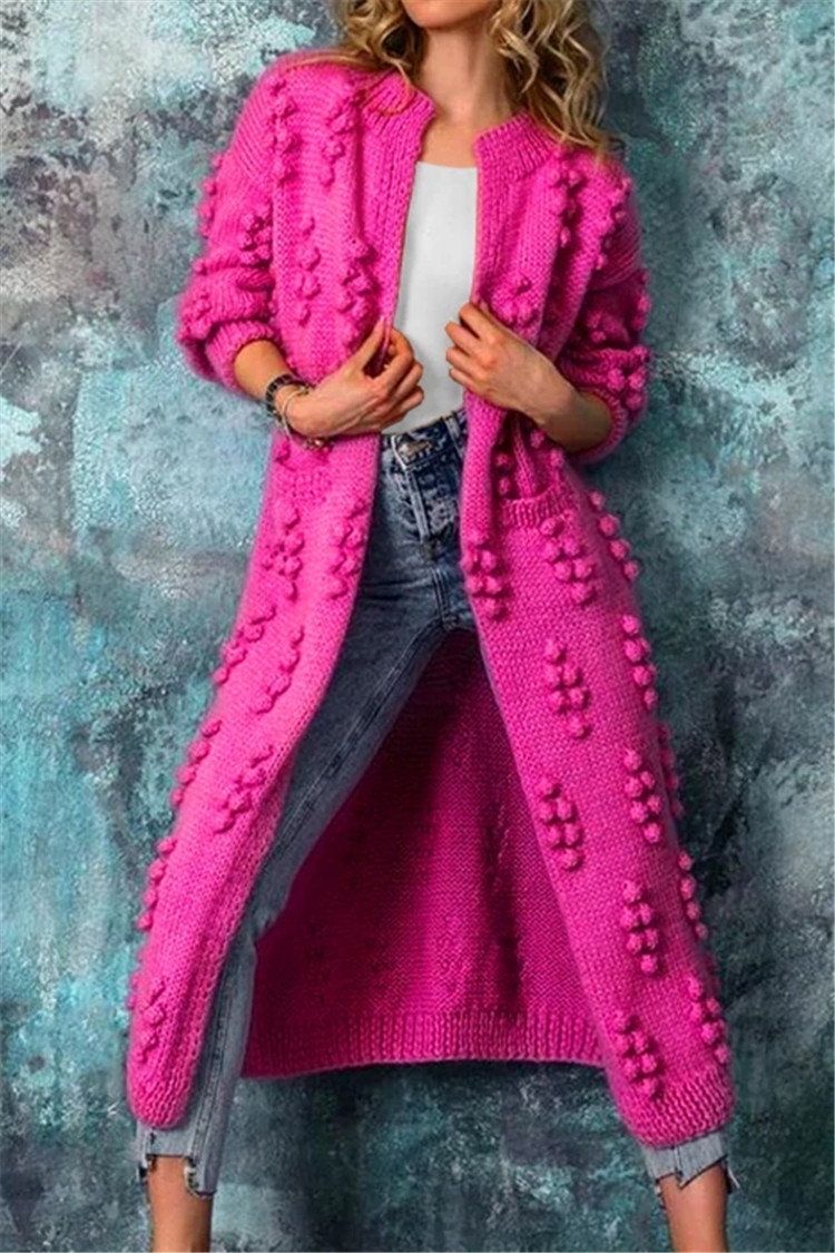 Valenzora | Lange Strickweste für Damen