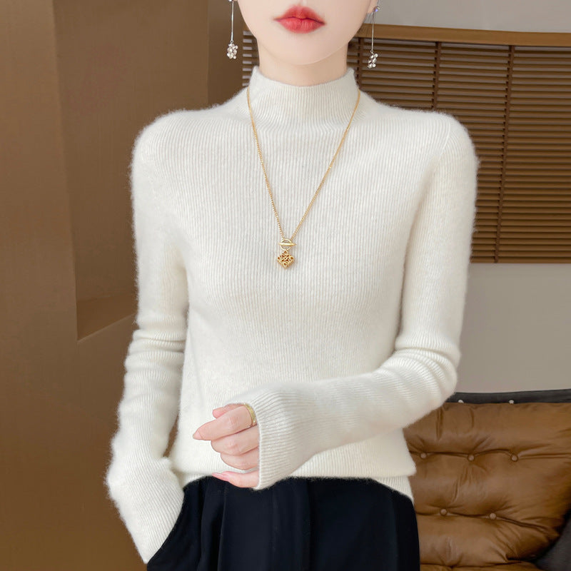 Valenzora | Eleganter, bestickter floraler Strickpullover für Damen