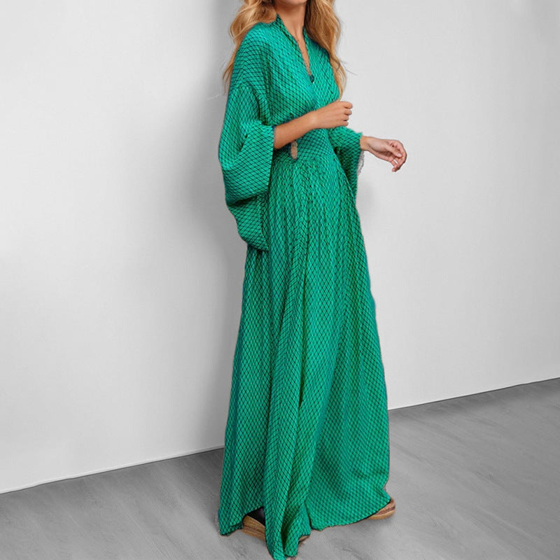 Women's Elegant Kimono Dress Size