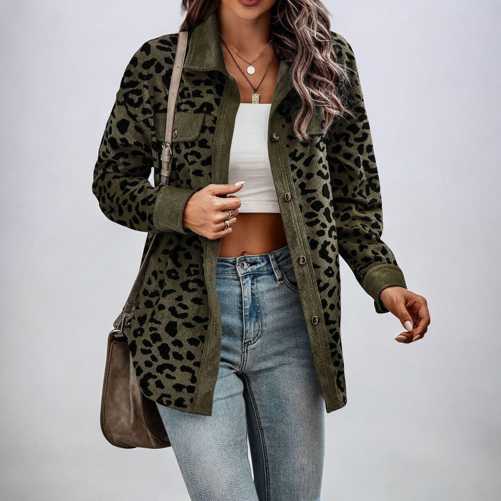 Valenzora | Stylish leopard-print jacket